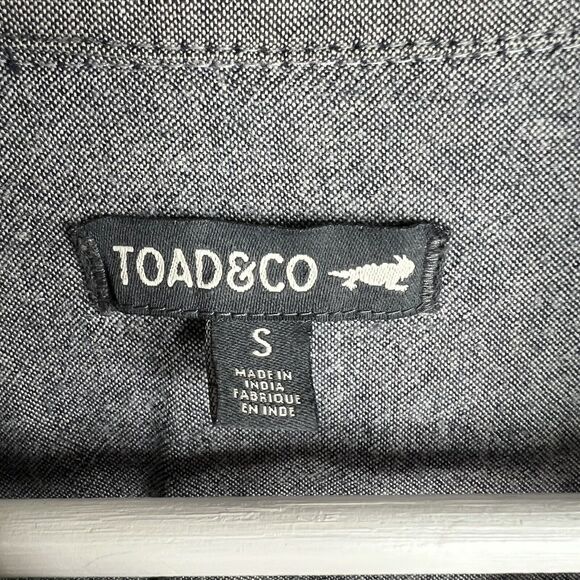 Toad & Co Size S Shirt Jacket Mojac Dos Shirtjac Heavyweight Flannel Snap FLAW - Picture 3 of 16